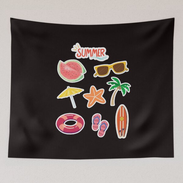 Item preview, Fun Summer Stickers Pack designed and sold by Zen41.