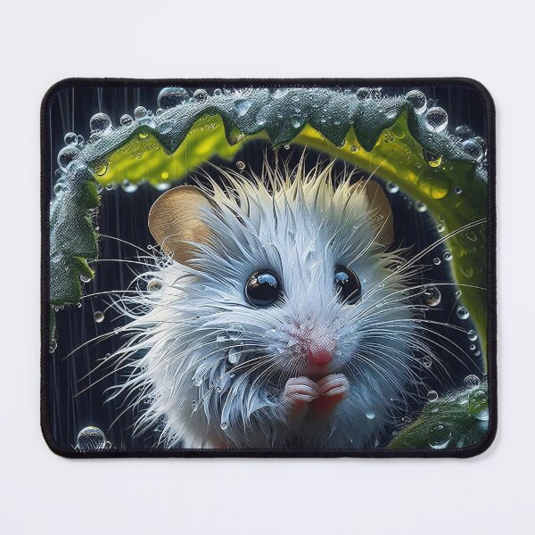 Item preview, Field mouse shelters from the rain designed and sold by Vibranta Studio.