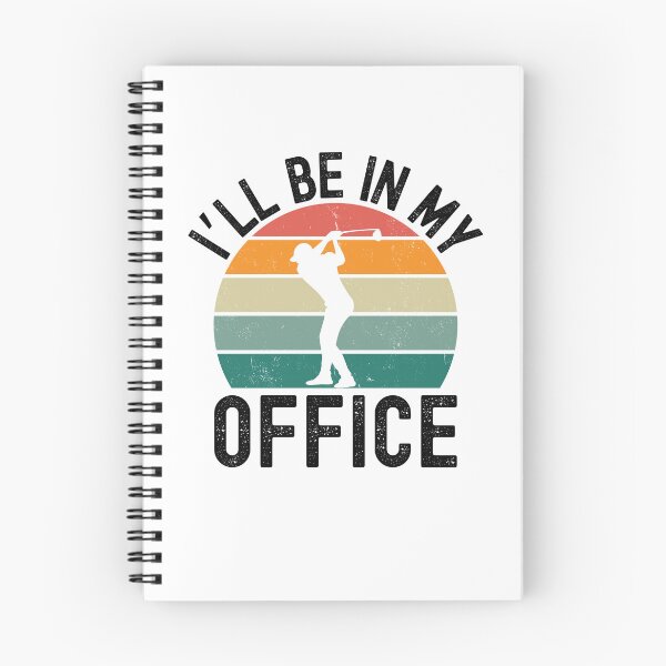 Item preview, I'll be in my office funny golf retro designed and sold by snowry.