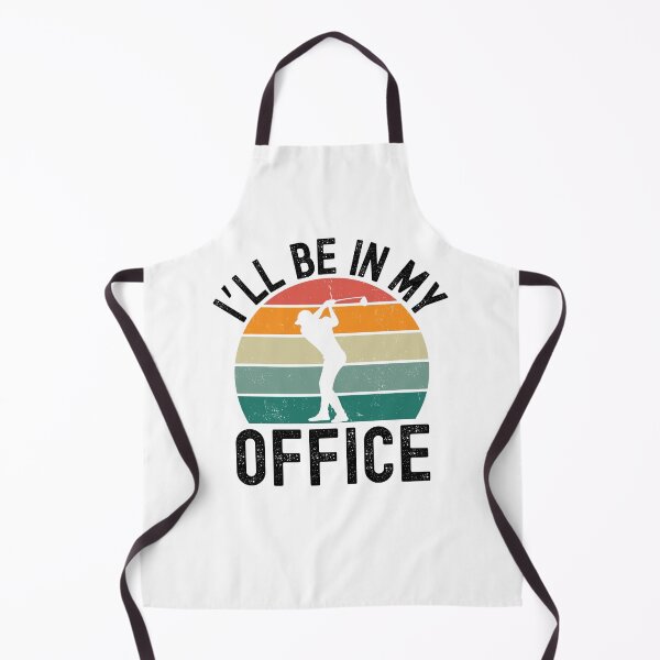 Item preview, I'll be in my office funny golf retro designed and sold by snowry.