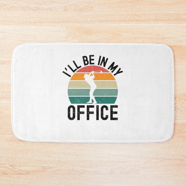 Item preview, I'll be in my office funny golf retro designed and sold by snowry.