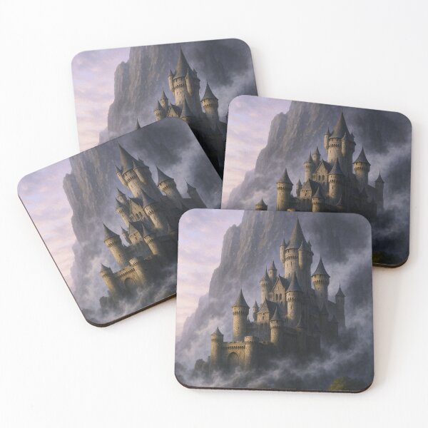 Item preview, Cliffside Castlecore Fortress Side A – Dreamy Medieval Fantasy designed and sold by miubiyori.