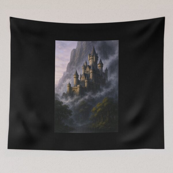 Item preview, Cliffside Castlecore Fortress Side A – Dreamy Medieval Fantasy designed and sold by miubiyori.