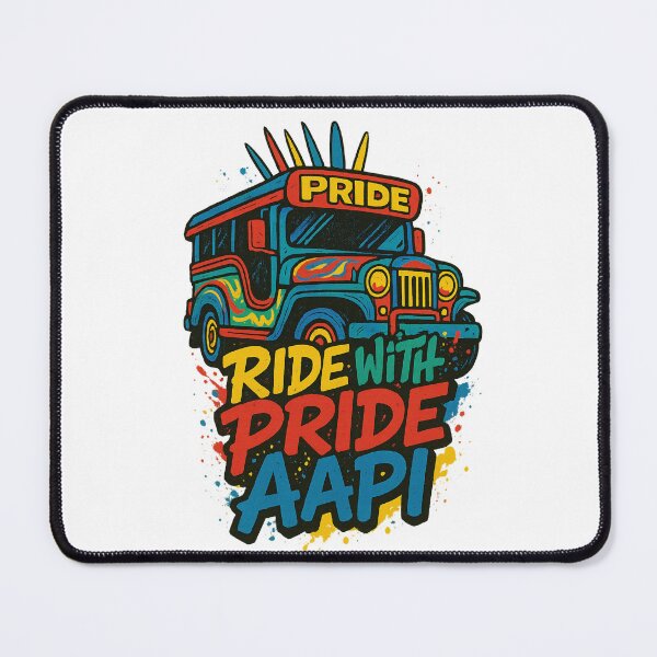 Item preview, AAPI Pride Jeepney Parade Filipino Asian Heritage designed and sold by Aryabek.