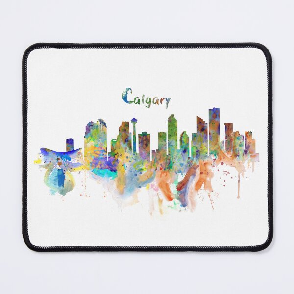 Item preview, Calgary Splash – Bold Skyline Colors designed and sold by caracatita75.