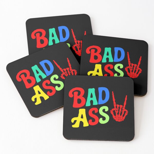 Item preview, Vibrant BAD ASS Attitude Graphic designed and sold by Dakson Design - Fantasy Art.