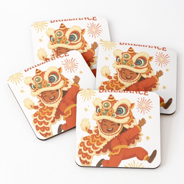 Item preview, Celebrate AAPI Brilliance Lion Dance Chinese New Year Kids designed and sold by Places On Earth.
