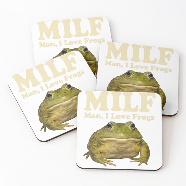 Item preview, MILF Frog Meme Design designed and sold by MoonWhisker4.