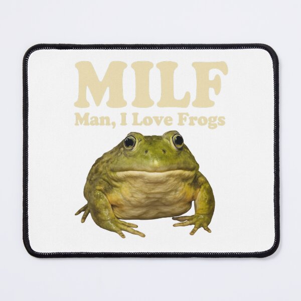 Item preview, MILF Frog Meme Design designed and sold by MoonWhisker4.