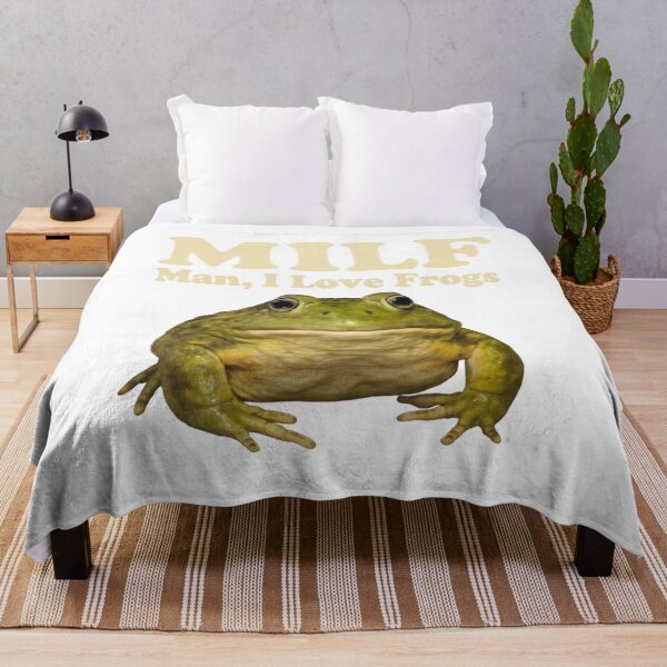 Item preview, MILF Frog Meme Design designed and sold by MoonWhisker4.