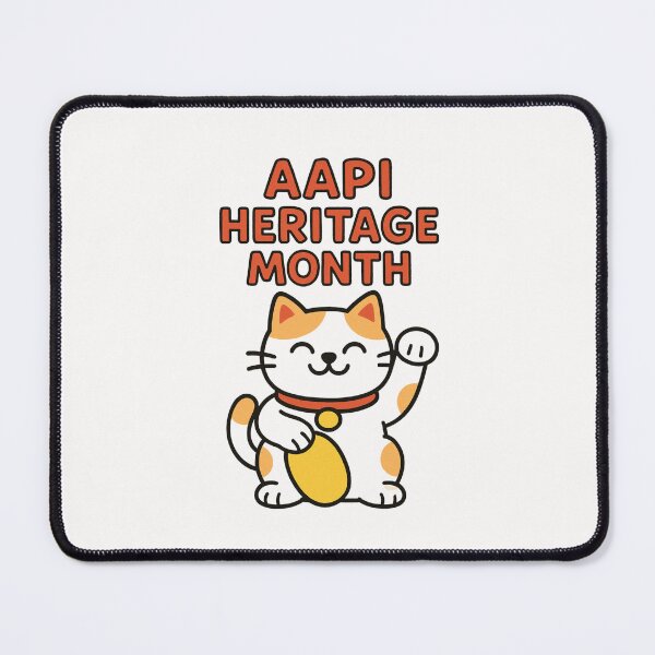 Item preview, AAPI Heritage Month Maneki Neko Lucky Cat Japanese Symbol designed and sold by Places On Earth.