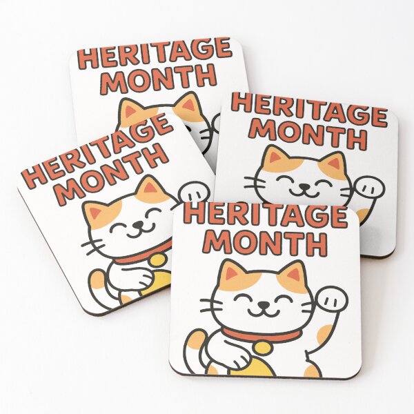 Item preview, AAPI Heritage Month Maneki Neko Lucky Cat Japanese Symbol designed and sold by Places On Earth.