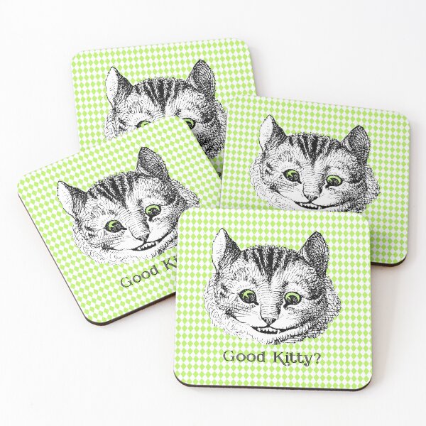 Item preview, Vintage Alice In Wonderland Cheshire Cat Good Kitty designed and sold by Pixelchicken.
