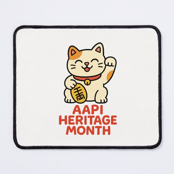 Item preview, AAPI Heritage Month Fortune Cat Japanese American Culture designed and sold by Places On Earth.
