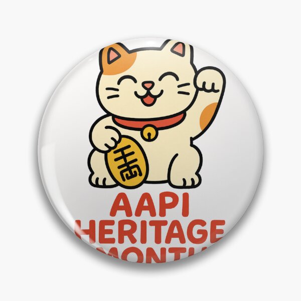 Item preview, AAPI Heritage Month Fortune Cat Japanese American Culture designed and sold by Places On Earth.