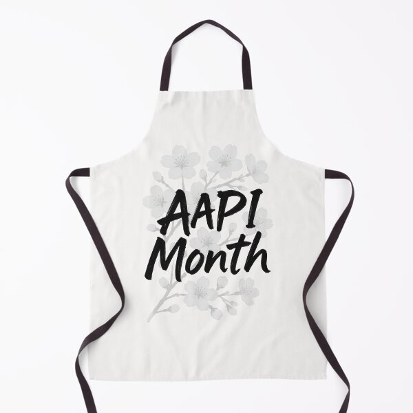 Item preview, AAPI Month Cherry Blossom Calligraphy Black White Art designed and sold by Places On Earth.