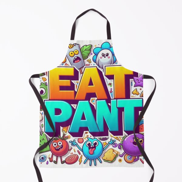 Item preview, eat pant Sticker designed and sold by imagesandicons.