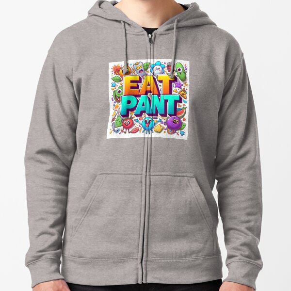 Item preview, eat pant Sticker designed and sold by imagesandicons.