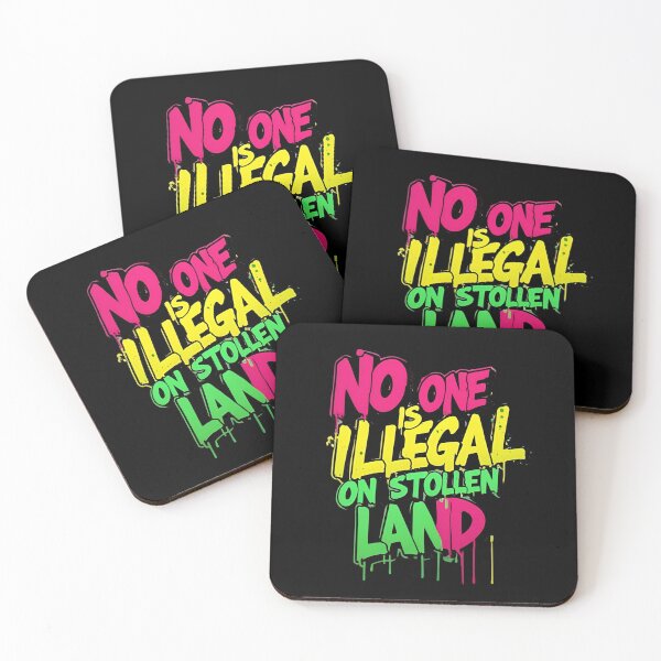 Item preview, No One Is Illegal Art designed and sold by ChicTrendz.