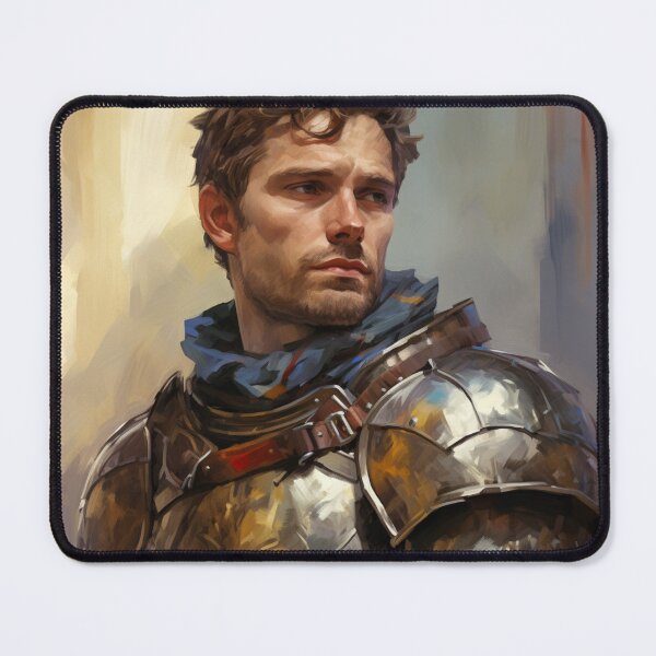 Item preview, Honorable Knight: Warrior Portrait designed and sold by HermosArtShop.