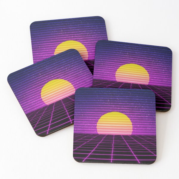 Item preview, Vaperwave sunset designed and sold by ThePaintedMuse.