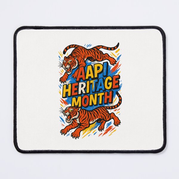Item preview, AAPI Heritage Month Twin Tigers Asian and Proud designed and sold by Places On Earth.