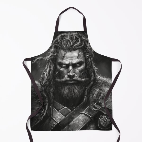 Item preview, Northern Warrior: Savage Barbarian Leader designed and sold by HermosArtShop.