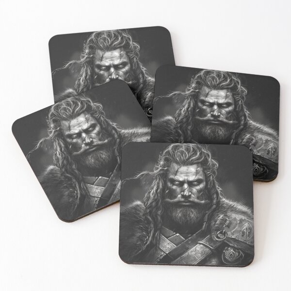 Item preview, Northern Warrior: Savage Barbarian Leader designed and sold by HermosArtShop.