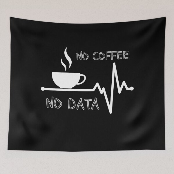 Item preview, No Coffee No Data Funny Gifts for Informatics Teachers Programmers Nurses Co Workers designed and sold by Zayavca.