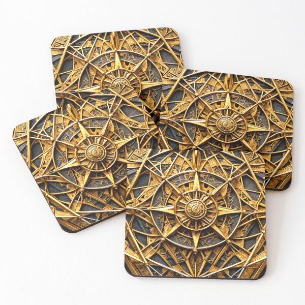 Item preview, Golden Compass Rose designed and sold by OvidiumArt.