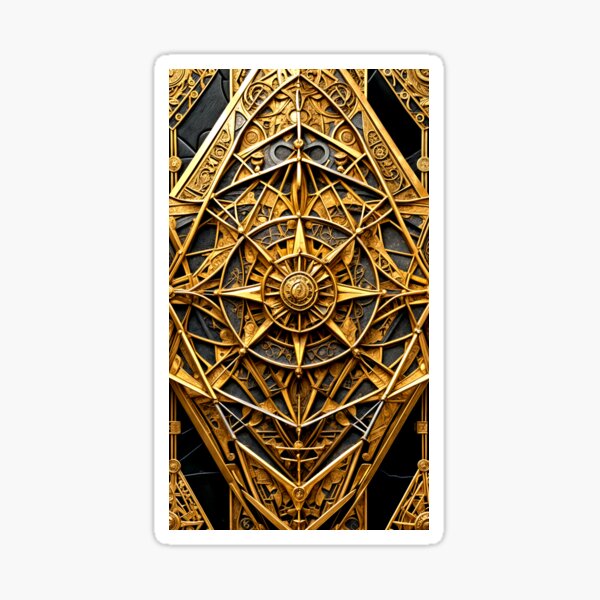 Item preview, Golden Compass Rose designed and sold by OvidiumArt.