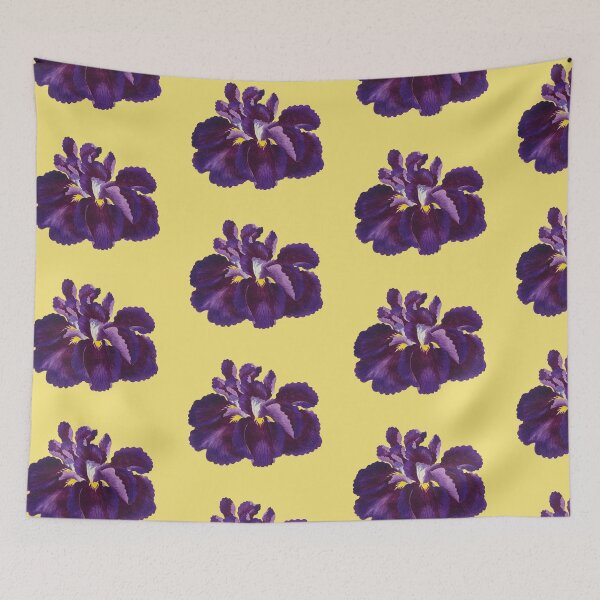 Item preview, Whimsical Vintage Iris Art Print: Japanese Elegance & Fantasy designed and sold by Starpuffdesign.