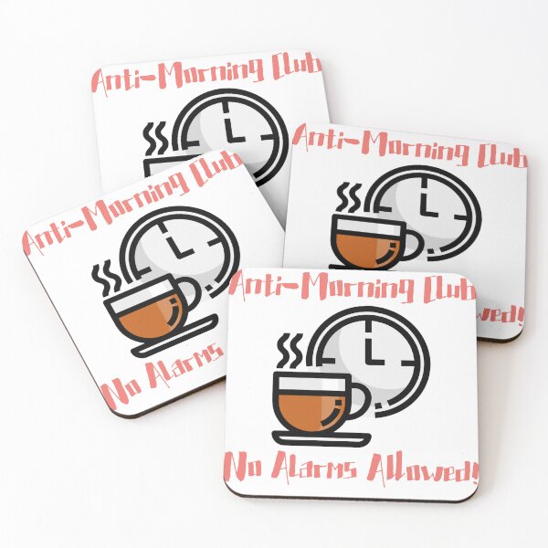 Item preview, Anti-Morning Club Unisex Cotton Tee, Coffee Lover Gift, Morning Person Humor, Weekend Vibes, Relaxed Fit, Unique Tee - Morning Sickness designed and sold by UsandCoDesigns.