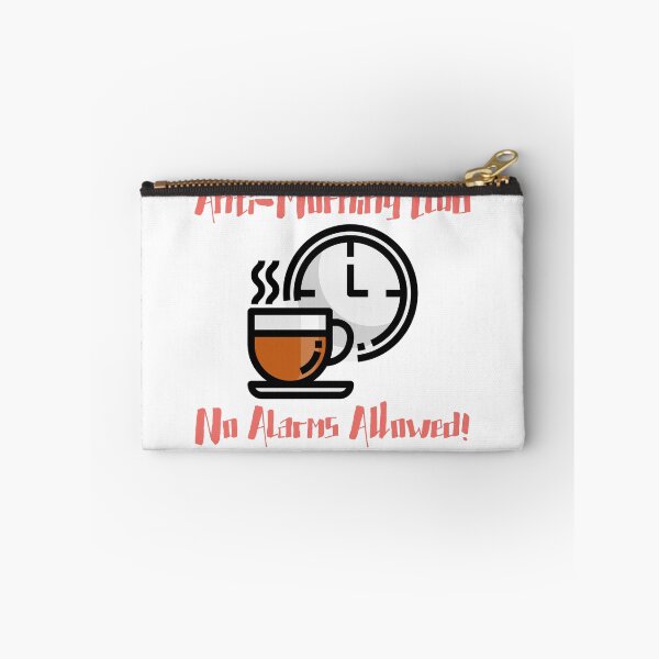 Item preview, Anti-Morning Club Unisex Cotton Tee, Coffee Lover Gift, Morning Person Humor, Weekend Vibes, Relaxed Fit, Unique Tee - Morning Sickness designed and sold by UsandCoDesigns.