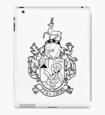 jiu jitsu lineage crest iPad Case/Skin