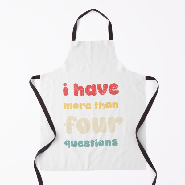 Item preview, I Have More Than Four Questions Shirt, Funny Passover, Funny Curiosity T-Shirt designed and sold by SultanKing.