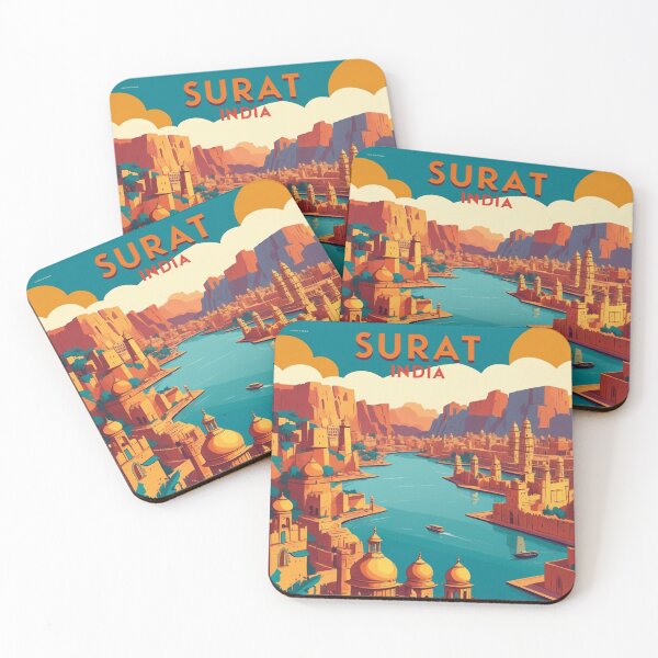 Item preview, Surat Chinchwad India Vintage Travel Tourism  designed and sold by TravelersGems.