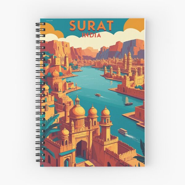 Item preview, Surat Chinchwad India Vintage Travel Tourism  designed and sold by TravelersGems.