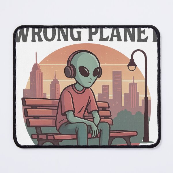 Item preview, Oops, Wrong Planet designed and sold by wonderfoolly.