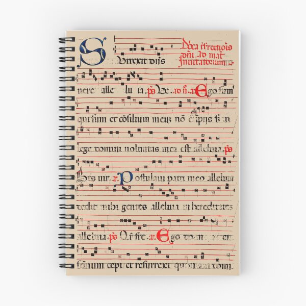 Item preview, Gregorian Chant Medieval Manuscript No. 1 designed and sold by Pixelchicken.