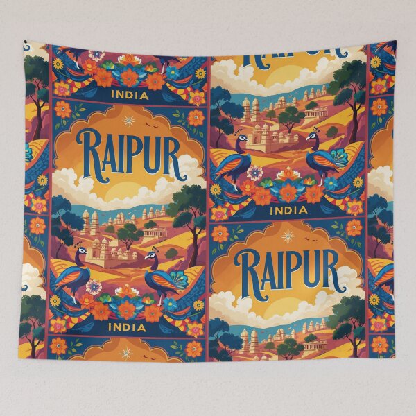 Item preview, Raipur India Vintage Travel Tourism  designed and sold by TravelersGems.