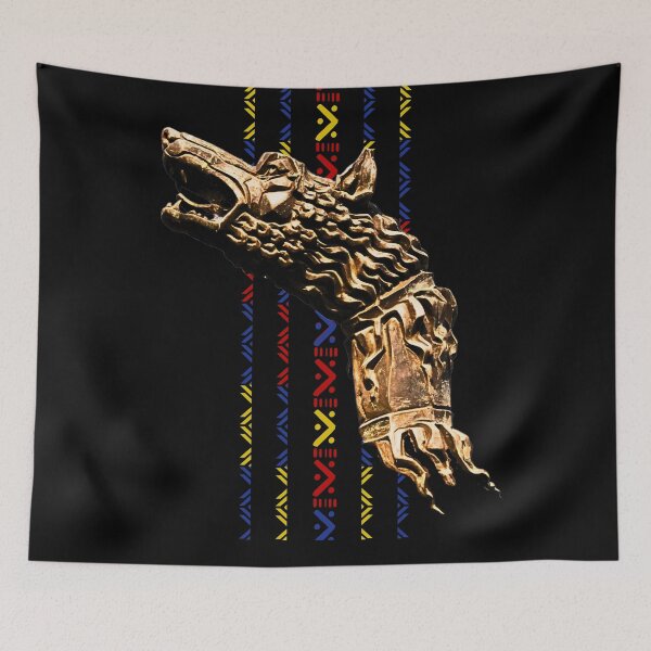 Item preview, Geto-Dacian Flag T-Shirt designed and sold by TEEGRAF Design.