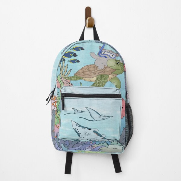 Item preview, Underwater Adventure with Ocean Friends- Scuba Diving Cats Explore Marine Life designed and sold by Jiratipio.