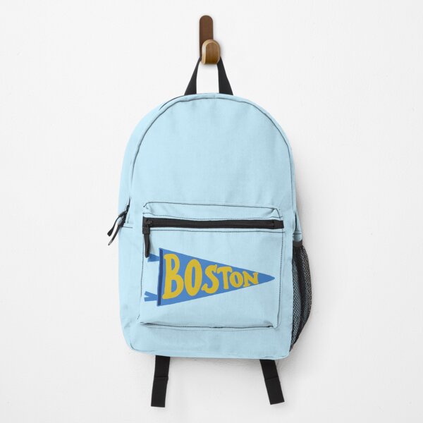 Item preview, Boston Pennant Flag on light blue– Classic City Colors (Blue, Yellow & White) designed and sold by Giulia Palazzo.