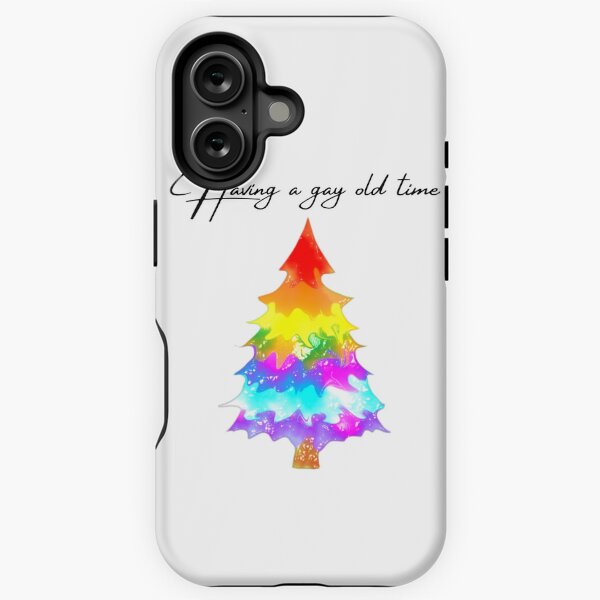 Item preview, Having a gay old time. Rainbow Christmas tree. designed and sold by Infuriating.
