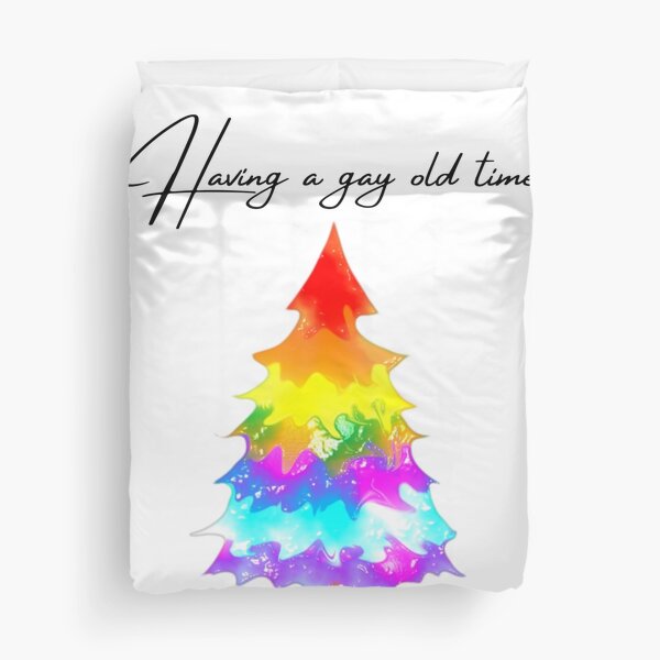 Item preview, Having a gay old time. Rainbow Christmas tree. designed and sold by Infuriating.