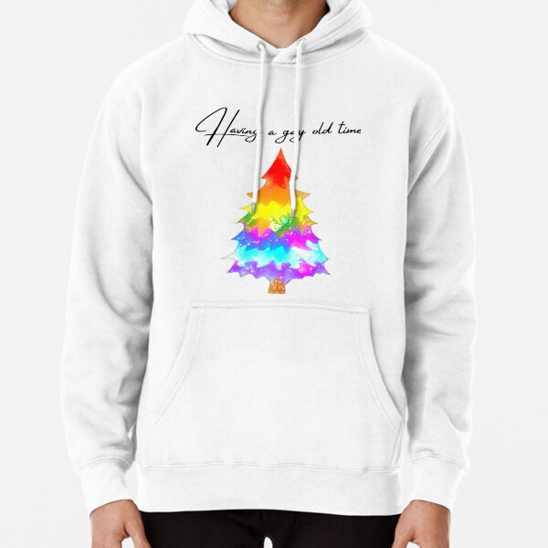 Artikel-Vorschau von Eine tolle Zeit haben. Regenbogen-Weihnachtsbaum., designt und verkauft von Infuriating.