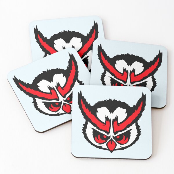 Item preview, Owl looks evil dangerous cool face head comic fun designed and sold by shirt-o-mat.