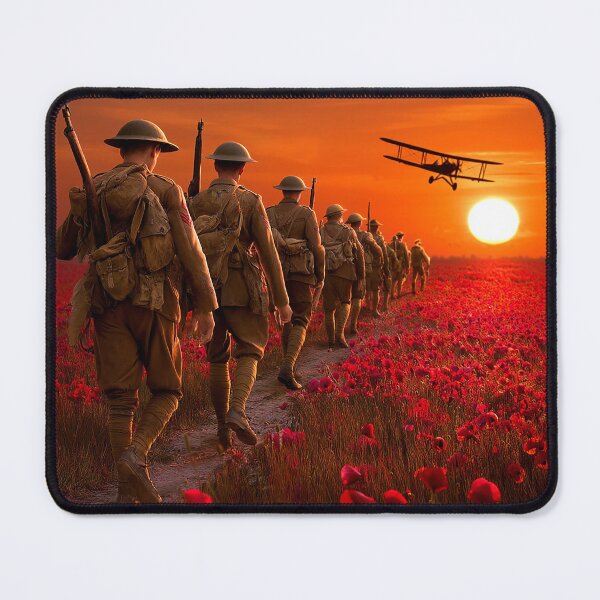 Item preview, Remembrance Day Poppy Field designed and sold by Skyframe Aviation.
