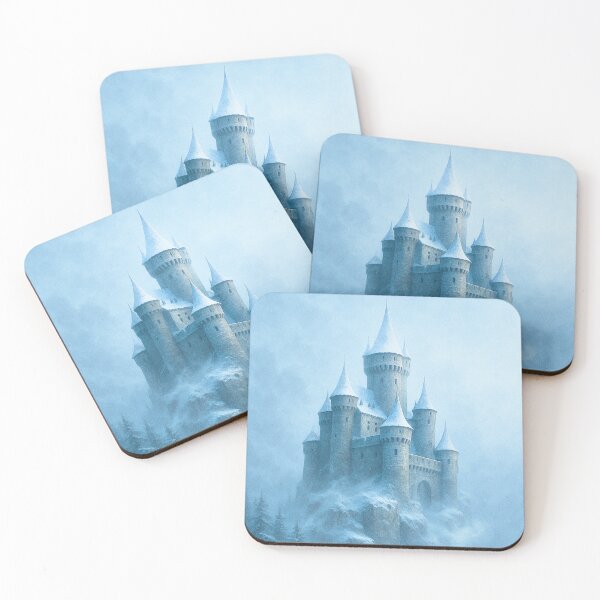 Item preview, Winter Castlecore Fortress – Snowy Medieval Fantasy designed and sold by miubiyori.